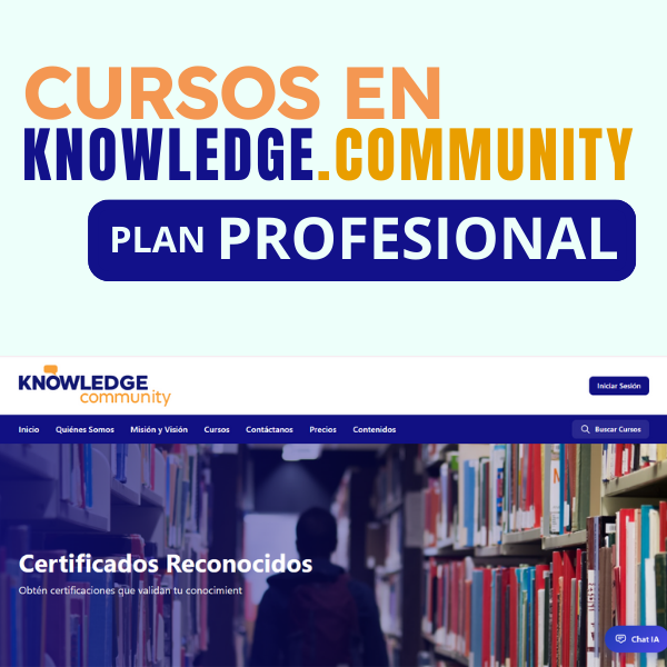 Cursos en Knowledge.Community - Profesional