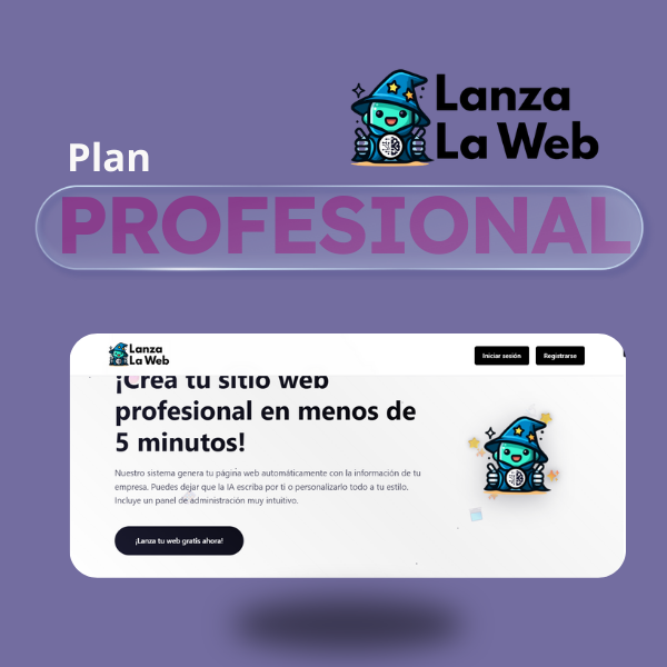 LanzaLaWeb.com - Plan Profesional