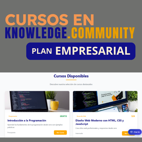Cursos en Knowledge.Community - Empresarial